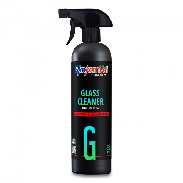 Очиститель стекол GLASS CLEANER ЕКОКЕМІКА Black Line 500 мл