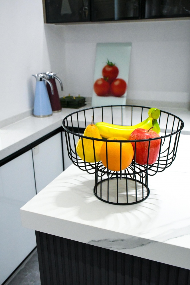 Корзинка для фруктов Flamberg Premium Aurum 28x14,5x9,3 см черный