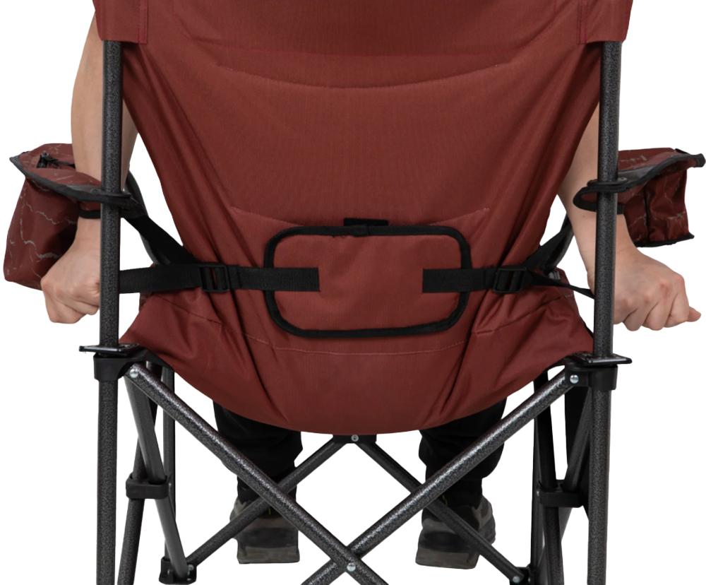 Стул раскладной KingCamp Juniper C10 Red/Grey (2248.65.54)