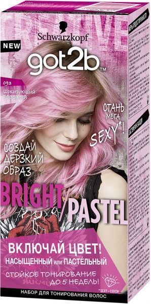 Краска для волос Got2b Got2b №093 шокирующий розовый 80 мл