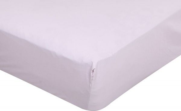 Простынь на резинке Solid 180x200+30 см пудра La Nuit 