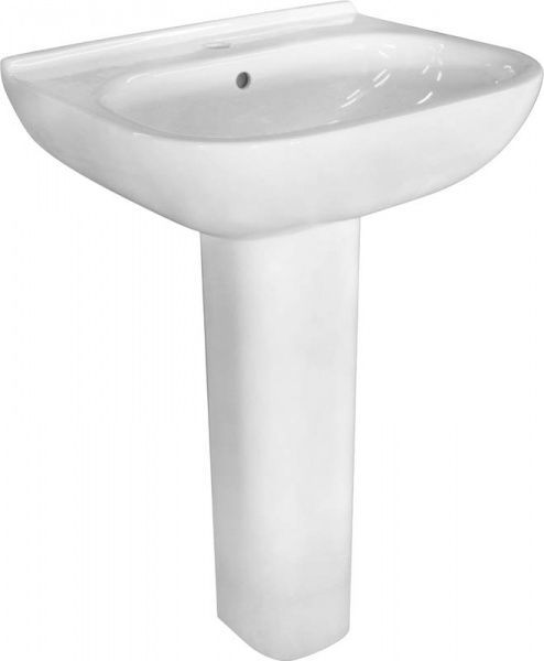 Умивальник Imprese із п'єдесталом Laska i1108 55х46.5 см