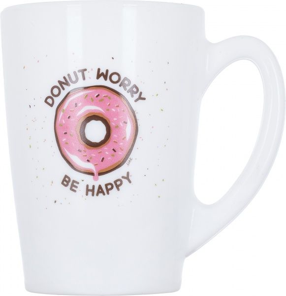 Чашка New Morning Donut Worry 230мл, 2шт. Luminarc