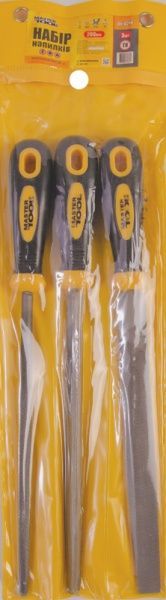 Набор напильников MASTERTOOL 200 мм 3 шт. 06-0210