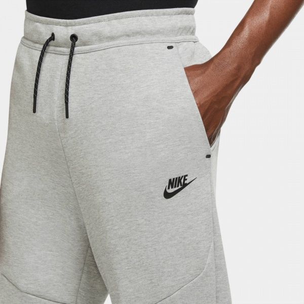 Штани Nike M NSW TCH FLC JGGR CU4495-063 р. M сірий меланж