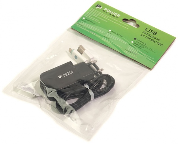 Мережевий зарядний пристрій PowerPlant W-280 Lightning LED 