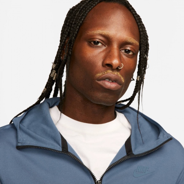 Джемпер Nike M NK TECH FZ LGHTWHT DX0822-491 р.XL синій