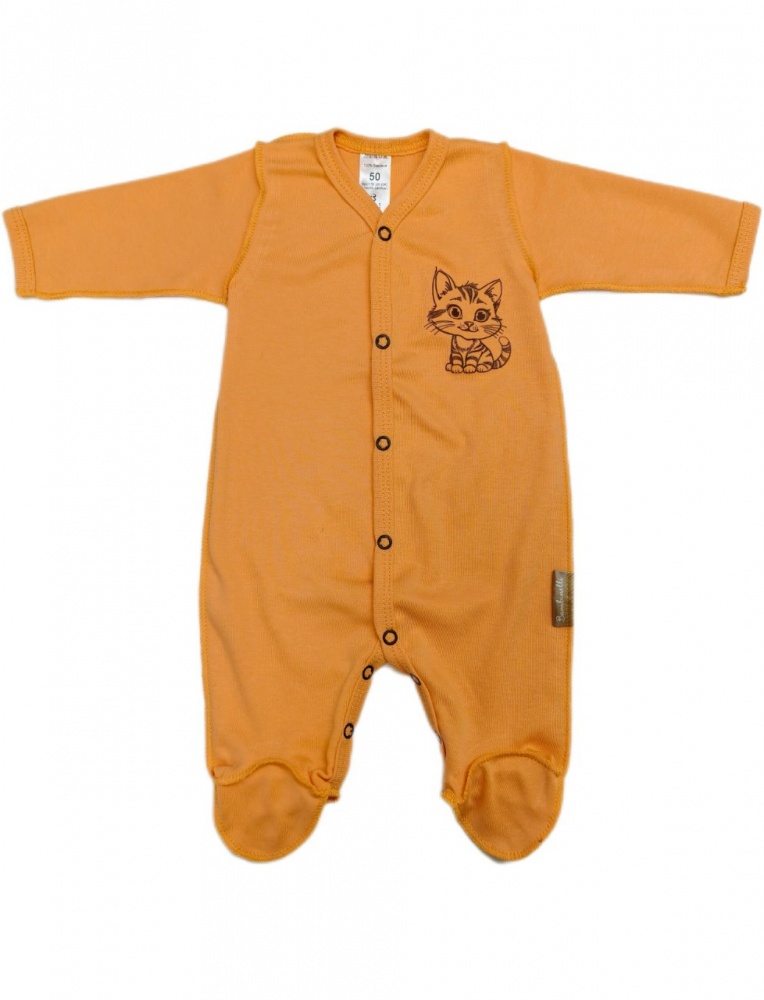 Комбинезон детский унисекс Bambinelli Кмб305-4 р.62 оранжевый