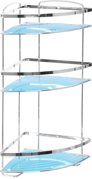 Полка Tatkraft угловая 3-х ярусная MERLIN 