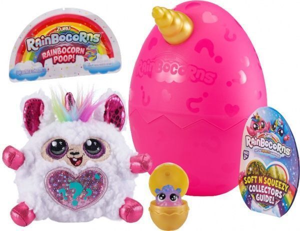 Іграшка-сюрприз Zuru в яйці Rainbocorn-D серія Sparkle Heart Surprise 17,6 см 9204D