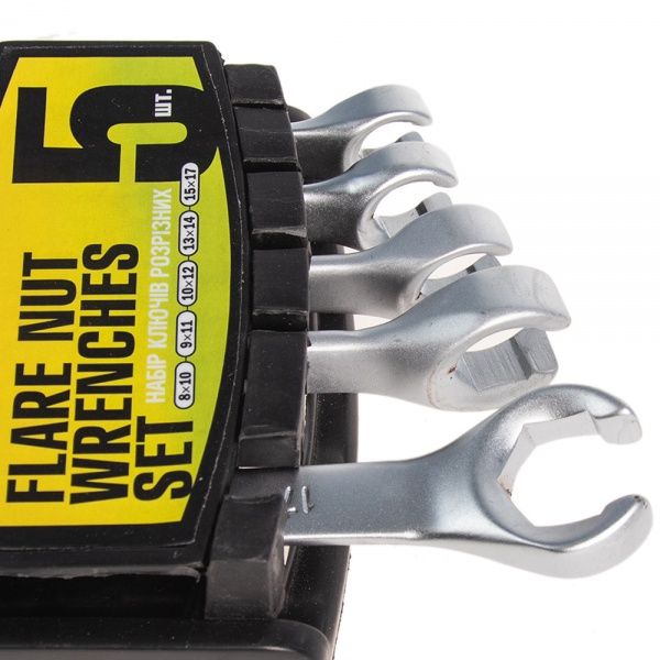 Набор ключей разрезных Alloid 8х10-15х17 мм НК-203-5