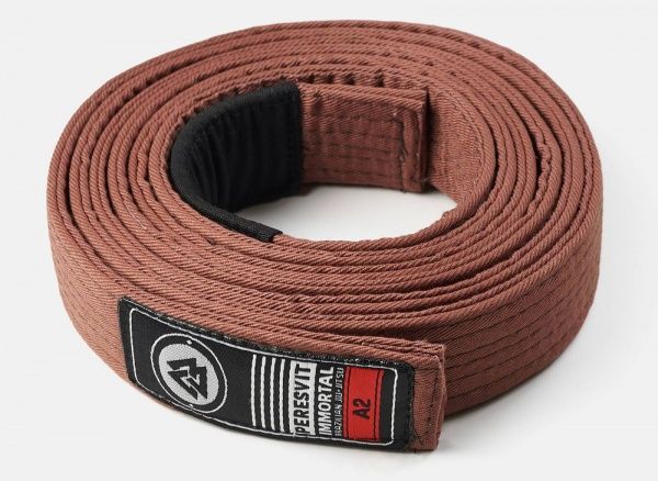 Пояс для джиу-джитсу Peresvit Immortal BJJ Gi Belt 501252-850 А2 коричневый