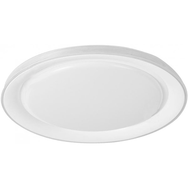 Світильник світлодіодний Eurolamp Moon Сircle з пультом ДК 72 Вт білий 3000-6500 К 