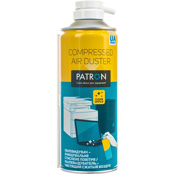Сжатый воздух Patron F3-020 Средство очистки PATRON F3-020 Балон со сжатым воздухом (спрей) 400 мл 400 мл 