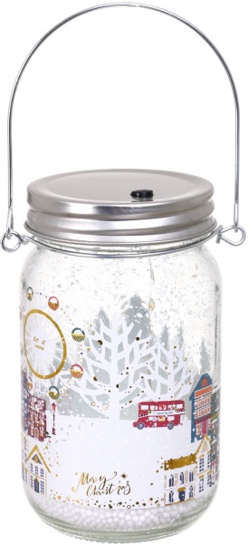 Декоративний виріб Пляшка з підсвічуванням AC6007390 14 см 