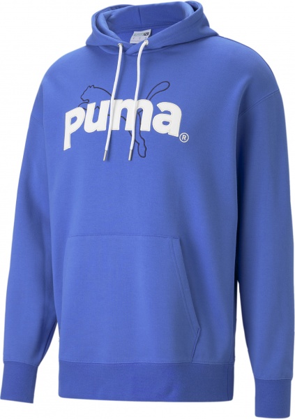 Джемпер Puma PUMA TEAM GRAPHIC HOODIE TR 53825992 р. L синий