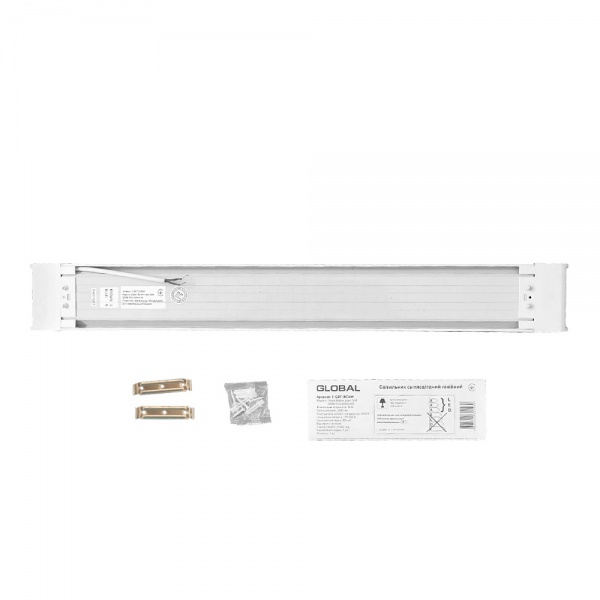 Світильник лінійний Global 36 Вт 5000 К холодний 1-GBT-0636W