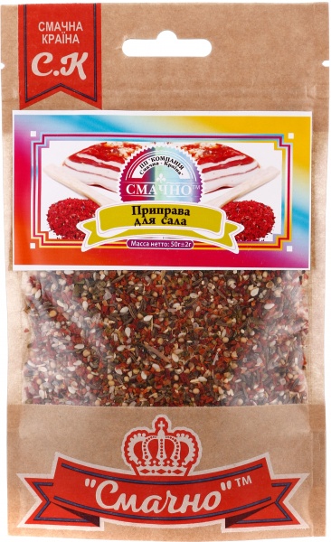 Приправа Для сала 50 г Смачно 
