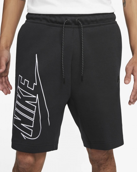 Шорты Nike TCH FLC GX SHORT DZ4472-010 р. S черный