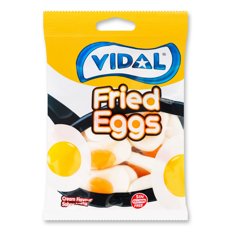 Цукерки желейні Vidal Fried Eggs 90 г
