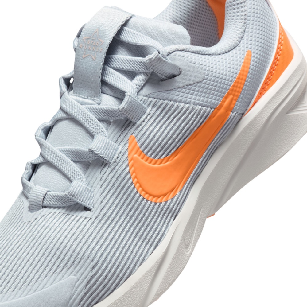 Кроссовки для девочек Nike STAR RUNNER 4 DX7614-008 р.32 серые