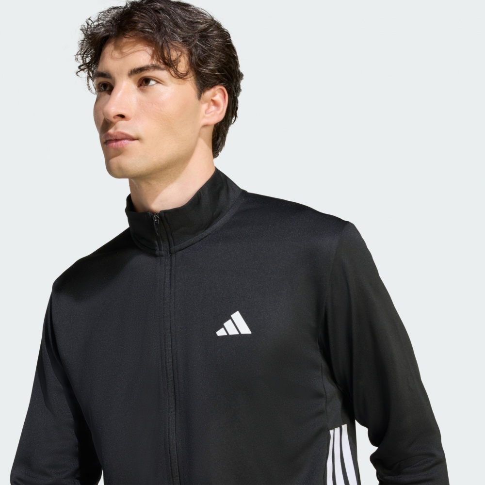 Джемпер Adidas WE ALLSET 3S TT BLACK/WHITE KA3481 р.XL чорний