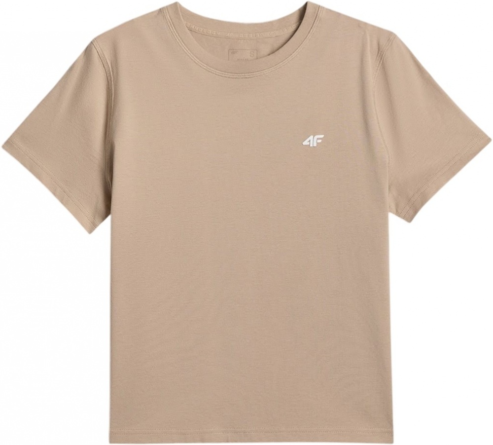 Футболка 4F TSHIRT F2772 4FWSS26TTSHF2772-83S р.XL бежевий