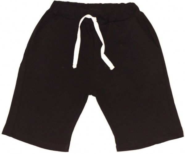 Шорти для хлопчиків без кишень р.128 чорний 30001 