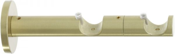 Тримач для карниза Gardinia накладний 31486 Chicago подвійний d20 мм золото поліроване 