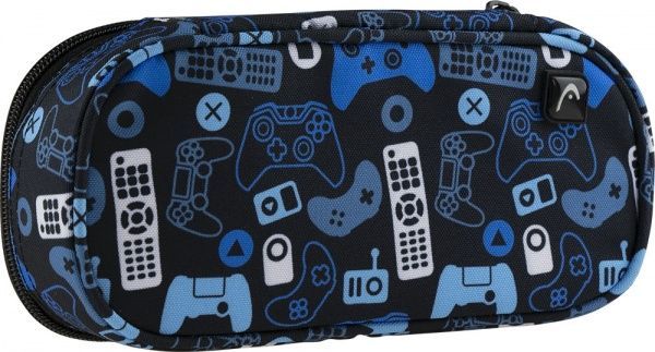 Пенал школьный HD-507 Head синий