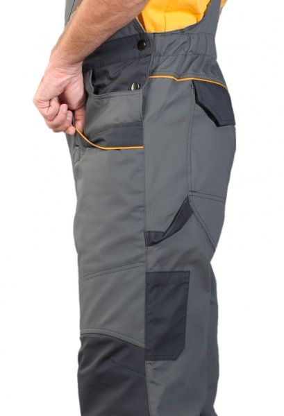 Полукомбинезон рабочий 1-107 АТІС К5 р. 52-54 рост 5-6 1-107 серый