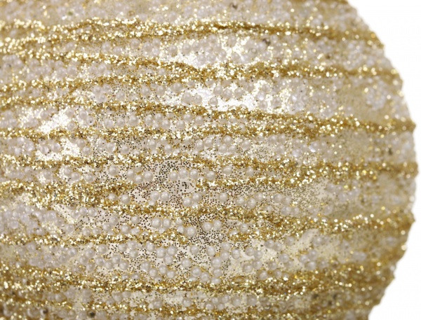 Набор елочных шаров с полосками d 80 мм 6 шт./уп.