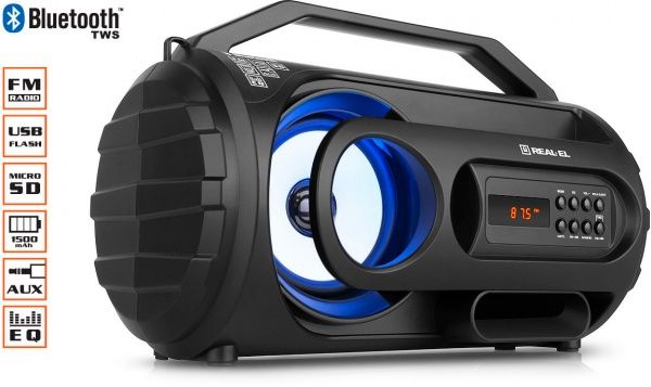 Акустическая система Real-el X-710 1.0 black 