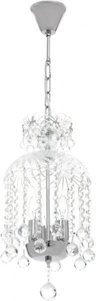 Люстра подвесная Crystal Life 3xE14 хром SP802/03-A22CC 