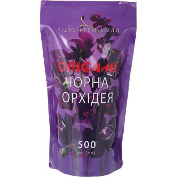 Жидкое жидкое мыло Origami Черная орхидея 500 мл 