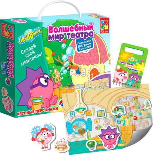 Гра настільна Vladi Toys Чарівний світ театру. В гостях у їжачка VT3207-01