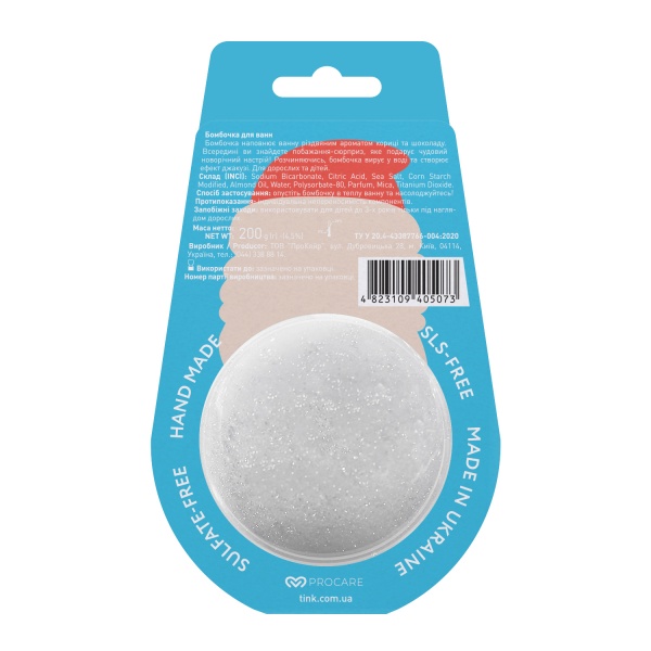 Чарівна бомбочка для ванни Tink Ho Ho Holiday 200 г