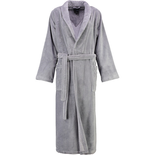 Халат жіночий Cawo Shawl Collar р. 42 графіт 8067342