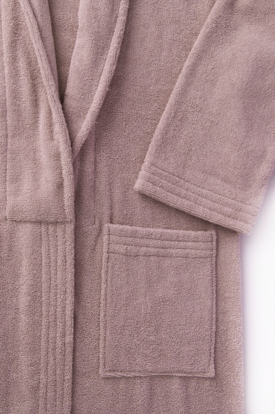 Халат махровий Saffran 16/1 (lux) р. L бежевий