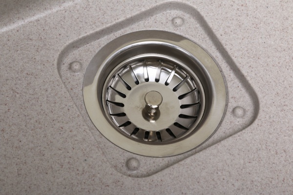 Мойка для кухни ScandiSPA Cube 500 бежевая с сифоном 