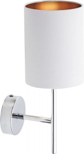 Бра Rabalux Monica 2530 1x40 Вт E14 білий/золото/хром 