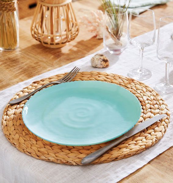 Тарілка обідня Ammonite Turquoise 26 см Luminarc