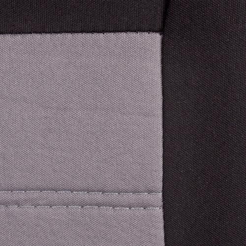 Комплект чохлів на передні сидіння Vitol JX161079P чорний із сірим