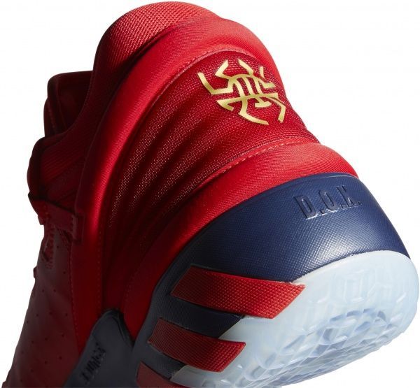 Кроссовки Adidas D.O.N. ISSUE 2 FX6519 р.UK 11,5 красный