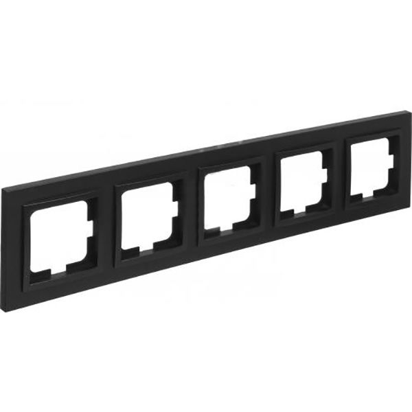 Рамка п'ятимісна Mono Despina універсальна графіт 102-200000-164