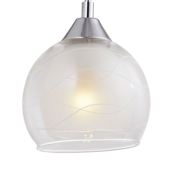 Подвес Victoria Lighting 1x60 Вт E27 белый Soba/SP1 