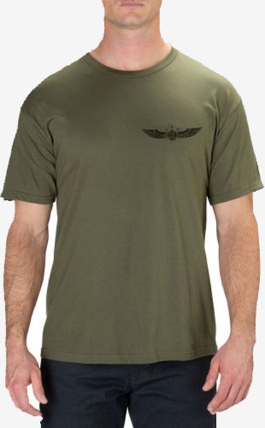 Футболка чоловіча 5.11 Tactical EMEA Insignia 41280ABX-225 р. L зелений