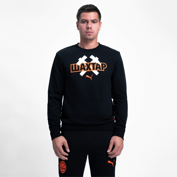 Джемпер Puma SD FtblCore Crew Sweat FC 76487402 р. XL черный