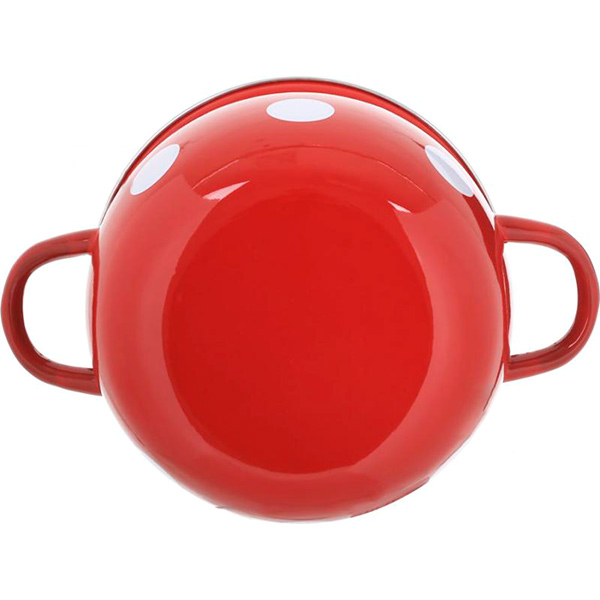 Набор кастрюль Горох красный 3 шт. Idilia