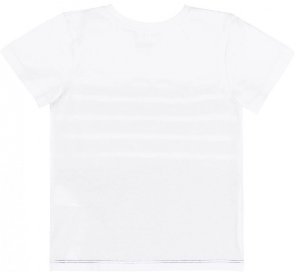 Футболка для хлопчиків Bembi ФБ870 р.98 білий із синім 24870011038.181 